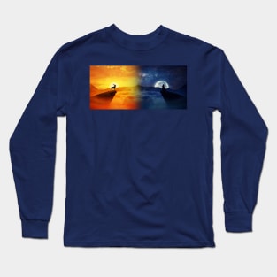 day vs night Long Sleeve T-Shirt